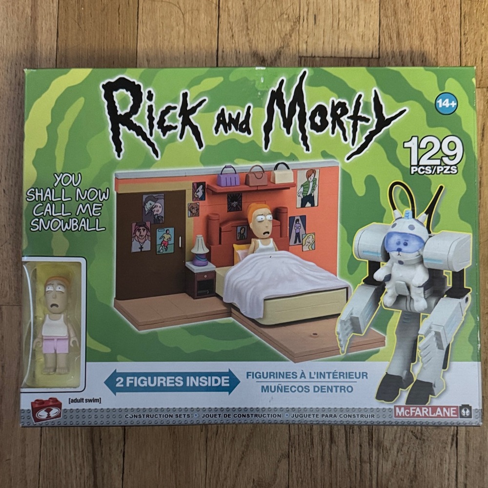 Rick and Morty Action Figure “You Shall Now Call Me Snowball” Playset